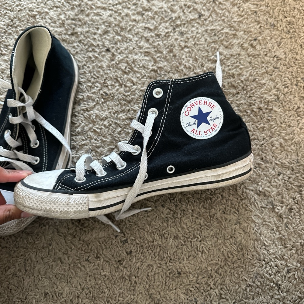 Converse Black High-Top Sneakers